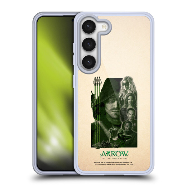 Arrow TV Series Graphics Team Soft Gel Case for Samsung Galaxy S23 5G & MagSafe