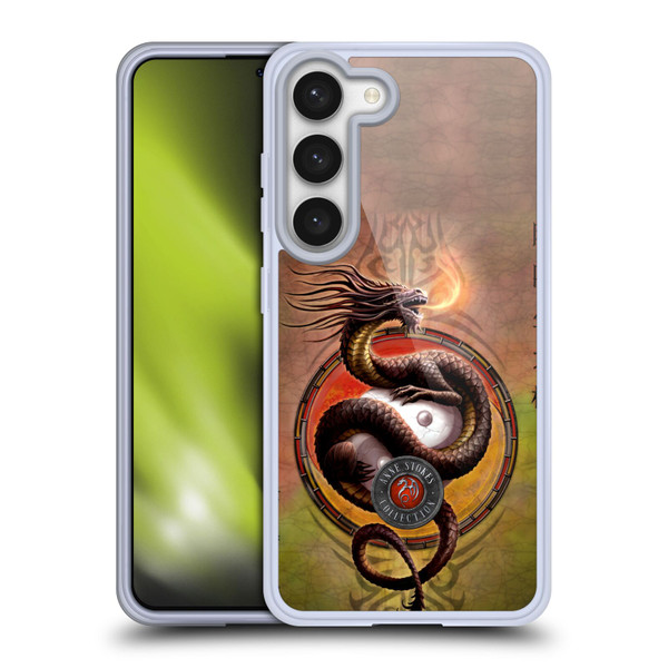 Anne Stokes Dragons Yin Yang Protector Soft Gel Case for Samsung Galaxy S23 5G & MagSafe