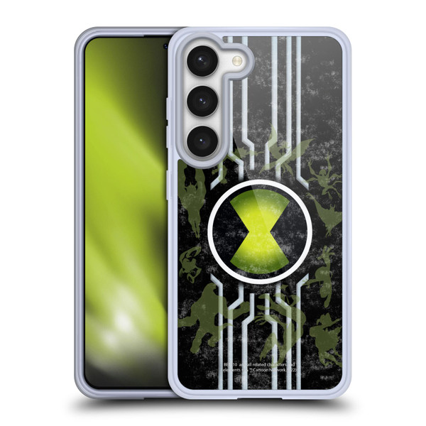 Ben 10: Alien Force Graphics Omnitrix Soft Gel Case for Samsung Galaxy S23 5G & MagSafe