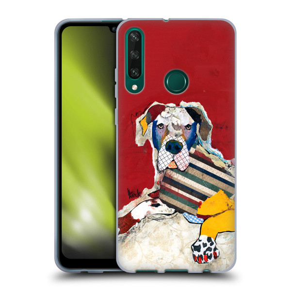 Michel Keck Dogs 2 Great Dane Soft Gel Case for Huawei Y6p