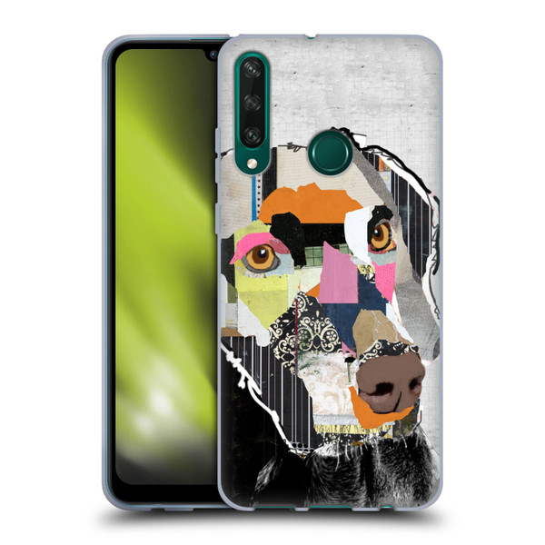 Michel Keck Dogs 2 Weimaraner Soft Gel Case for Huawei Y6p