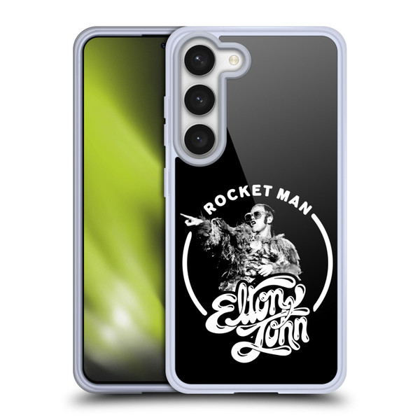 Elton John Rocketman Key Art 2 Soft Gel Case for Samsung Galaxy S23 5G & MagSafe