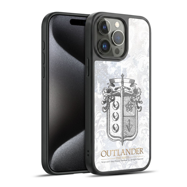 Outlander Seals And Icons Fraser Crest Gel Armour Case For Apple iPhone 15 Pro Max