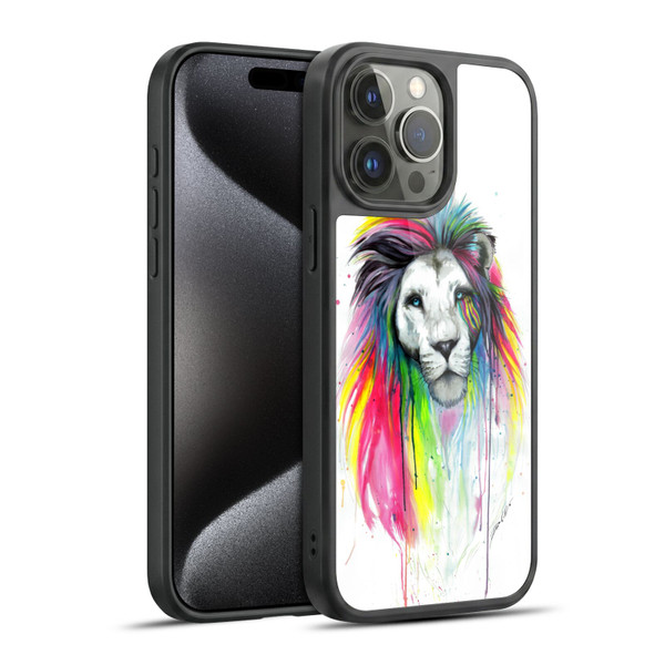 Pixie Cold Cats Rainbow Mane Gel Armour Case For Apple iPhone 15 Pro Max