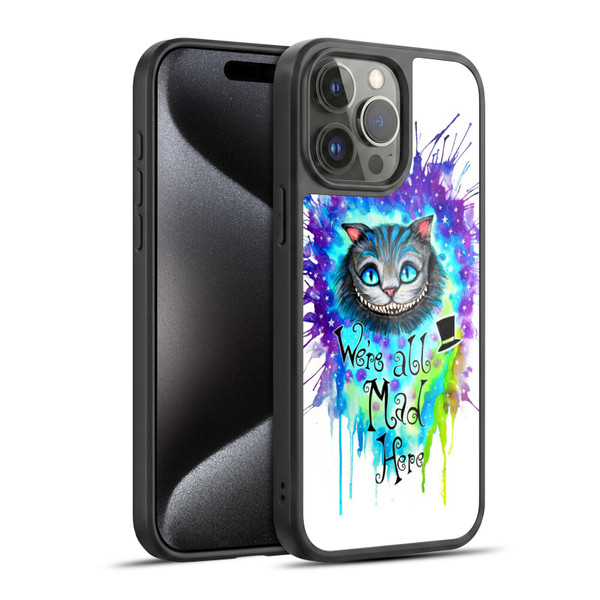 Pixie Cold Cats We Are All Mad Here Gel Armour Case For Apple iPhone 15 Pro Max