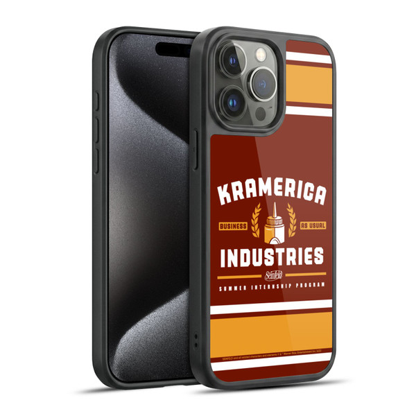 Seinfeld Graphics Kramerica Industries Gel Armour Case For Apple iPhone 15 Pro Max