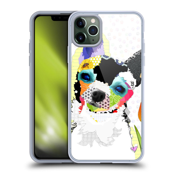 Michel Keck Dogs 2 Chihuahua Soft Gel Case for Apple iPhone 11 Pro Max