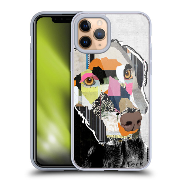 Michel Keck Dogs 2 Weimaraner Soft Gel Case for Apple iPhone 11 Pro