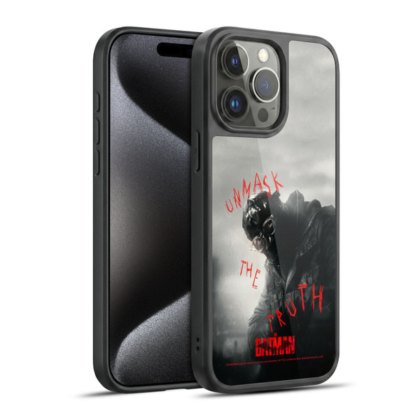 The Batman Posters Riddler Unmask The Truth Gel Armour Case For Apple iPhone 15 Pro Max
