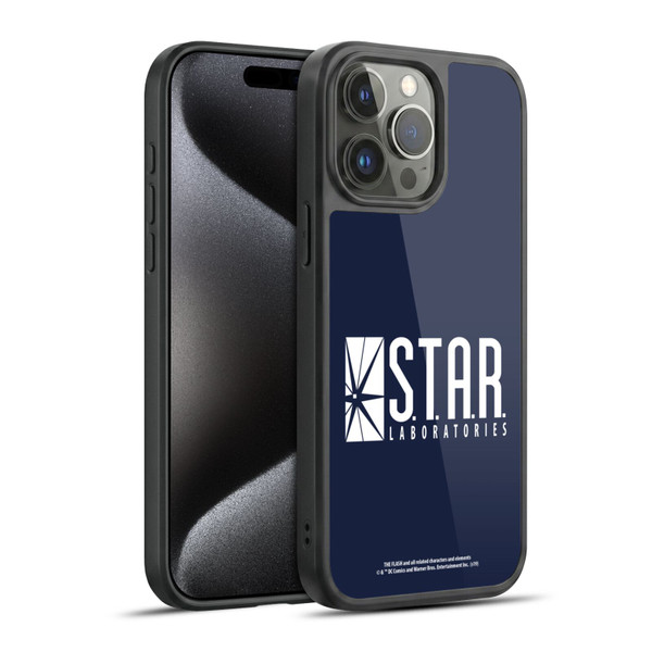The Flash TV Series Logos Star Labs Gel Armour Case For Apple iPhone 15 Pro Max