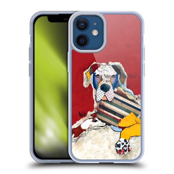 Michel Keck Dogs 2 Great Dane Soft Gel Case for Apple iPhone 12 Mini