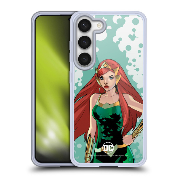 DC Women Core Compositions Mera Soft Gel Case for Samsung Galaxy S23 5G & MagSafe