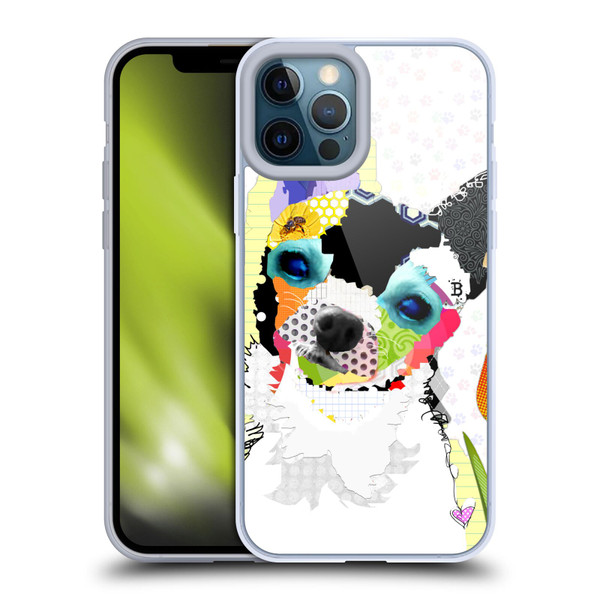 Michel Keck Dogs 2 Chihuahua Soft Gel Case for Apple iPhone 12 Pro Max