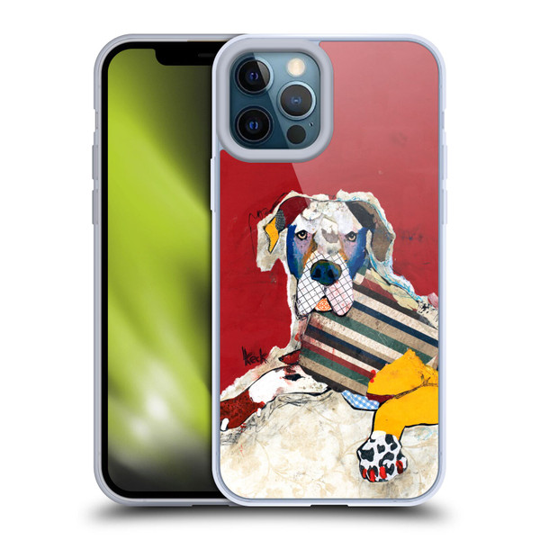 Michel Keck Dogs 2 Great Dane Soft Gel Case for Apple iPhone 12 Pro Max