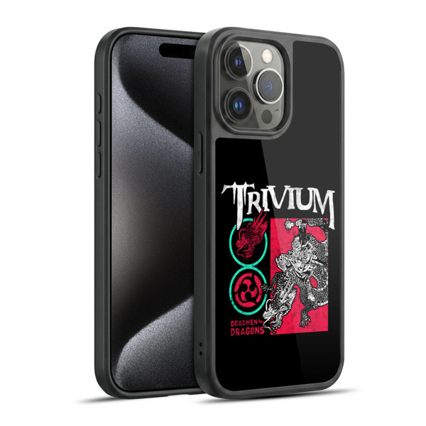 Trivium Graphics Deadmen And Dragons Date Gel Armour Case For Apple iPhone 15 Pro Max