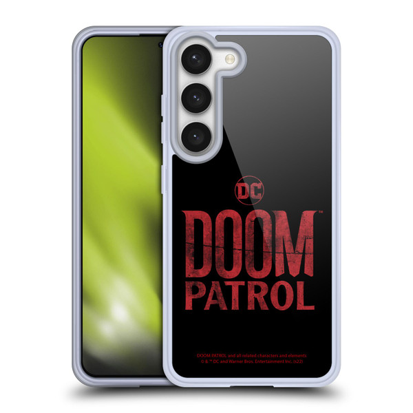Doom Patrol Graphics Logo Soft Gel Case for Samsung Galaxy S23 5G & MagSafe