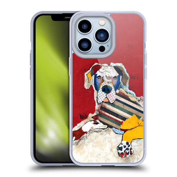Michel Keck Dogs 2 Great Dane Soft Gel Case for Apple iPhone 13 Pro