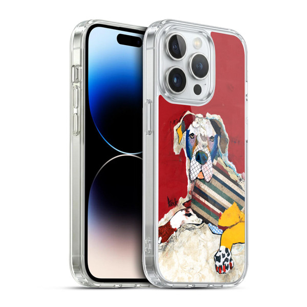 Michel Keck Dogs 2 Great Dane Soft Gel Case for Apple iPhone 13 Pro & MagSafe