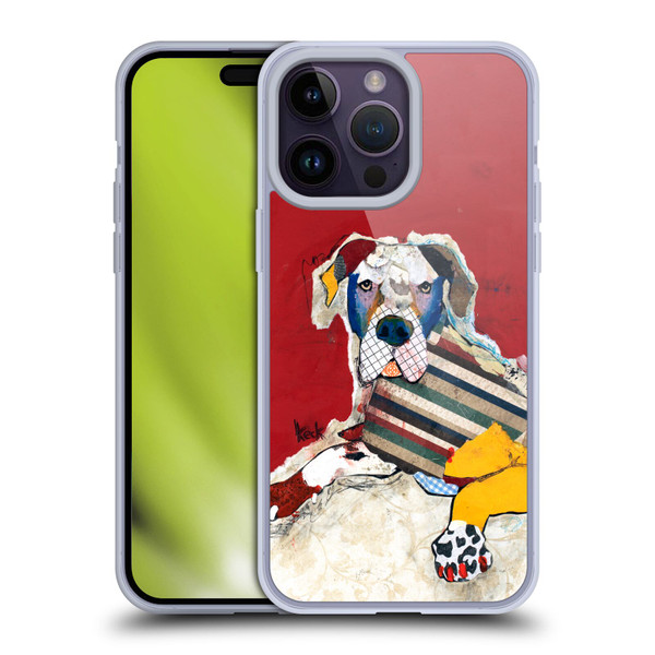 Michel Keck Dogs 2 Great Dane Soft Gel Case for Apple iPhone 14 Pro Max