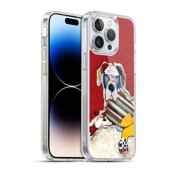 Michel Keck Dogs 2 Great Dane Soft Gel Case for Apple iPhone 14 Pro Max & MagSafe