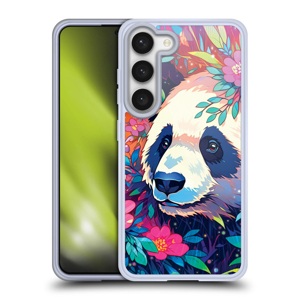 Michael David Ward Animals Panda Soft Gel Case for Samsung Galaxy S23 5G & MagSafe