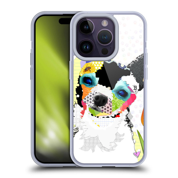 Michel Keck Dogs 2 Chihuahua Soft Gel Case for Apple iPhone 14 Pro