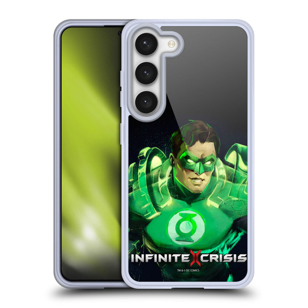 Infinite Crisis Characters Green Lantern Soft Gel Case for Samsung Galaxy S23 5G & MagSafe