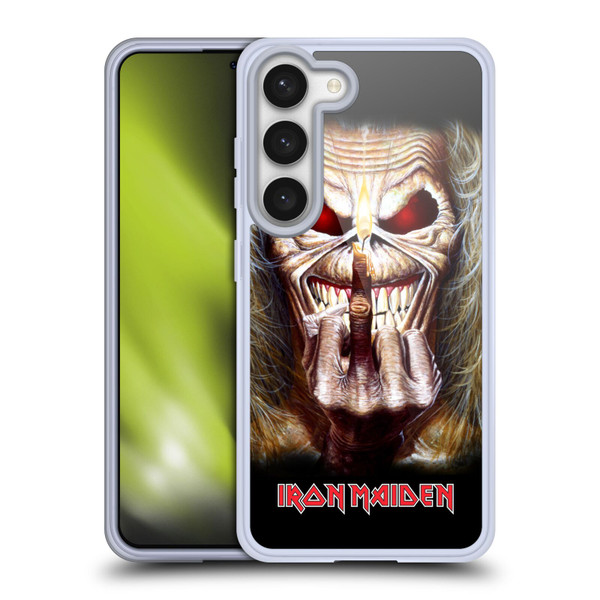 Iron Maiden Art Candle Finger Soft Gel Case for Samsung Galaxy S23 5G & MagSafe