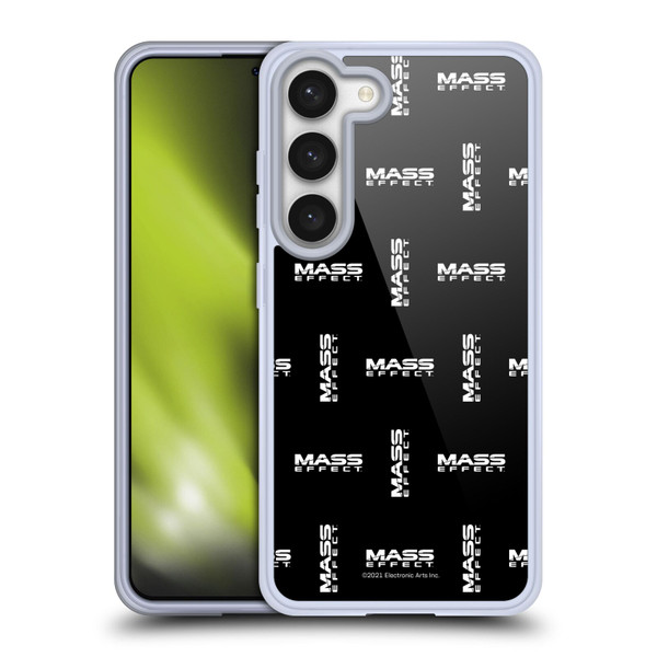 EA Bioware Mass Effect Graphics Logo Pattern Soft Gel Case for Samsung Galaxy S23 5G & MagSafe