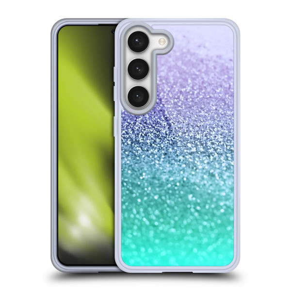 Monika Strigel Glitter Collection Lavender Soft Gel Case for Samsung Galaxy S23 5G & MagSafe