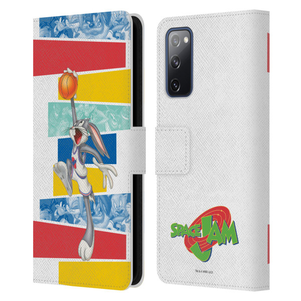 Space Jam (1996) Graphics Bugs Bunny Leather Book Wallet Case Cover For Samsung Galaxy S20 FE / 5G