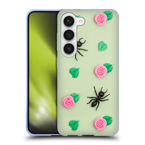 Pepino De Mar Patterns 2 Ant Soft Gel Case for Samsung Galaxy S23 5G & MagSafe
