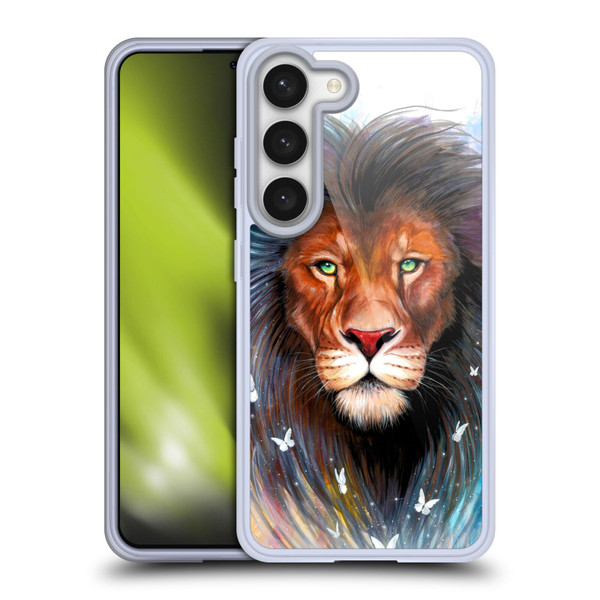 Pixie Cold Cats Sacred King Soft Gel Case for Samsung Galaxy S23 5G & MagSafe