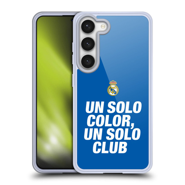 Real Madrid CF Origin Un Solo Soft Gel Case for Samsung Galaxy S23 5G & MagSafe