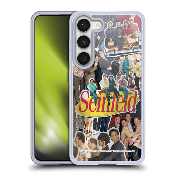 Seinfeld Graphics Collage Soft Gel Case for Samsung Galaxy S23 5G & MagSafe