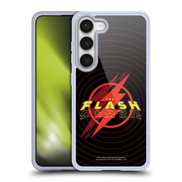 The Flash 2023 Graphics Logo Soft Gel Case for Samsung Galaxy S23 5G & MagSafe