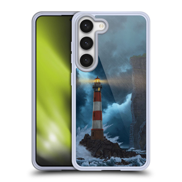 Vincent Hie Graphics Unbreakable Soft Gel Case for Samsung Galaxy S23 5G & MagSafe