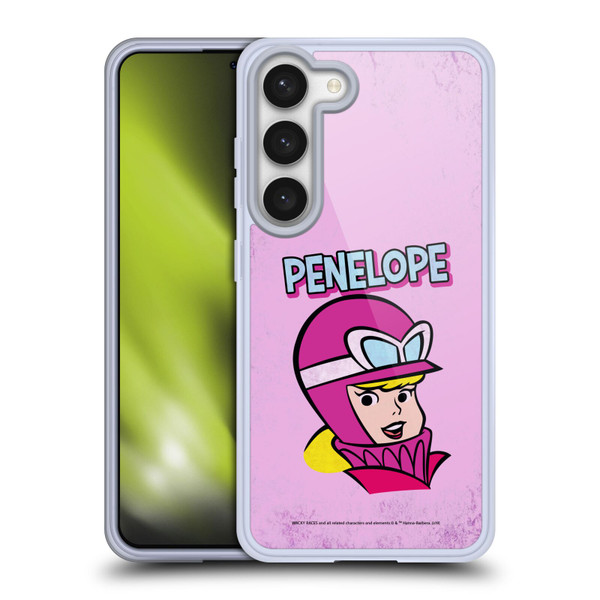 Wacky Races Classic Penelope Soft Gel Case for Samsung Galaxy S23 5G & MagSafe