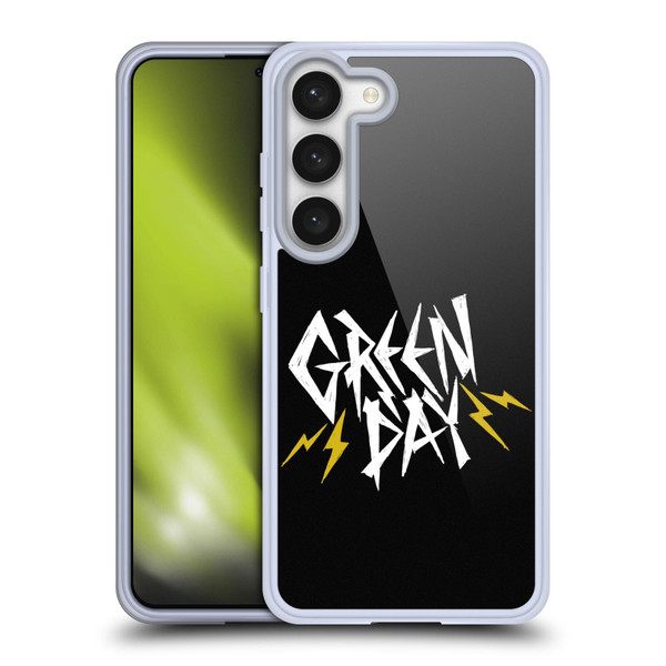 Green Day Graphics Bolts Soft Gel Case for Samsung Galaxy S23 5G & MagSafe
