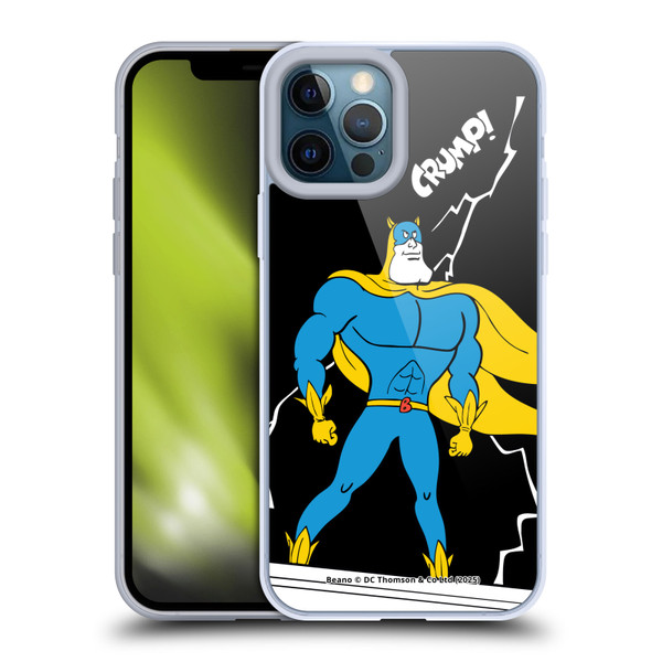 Beano Bananaman Graphics Lightning Soft Gel Case for Apple iPhone 12 Pro Max & MagSafe