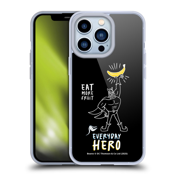 Beano Bananaman Graphics Everyday Hero Soft Gel Case for Apple iPhone 13 Pro & MagSafe