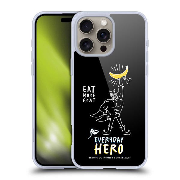 Beano Bananaman Graphics Everyday Hero Soft Gel Case for Apple iPhone 16 Pro Max & MagSafe