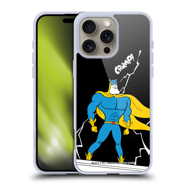 Beano Bananaman Graphics Lightning Soft Gel Case for Apple iPhone 16 Pro Max & MagSafe