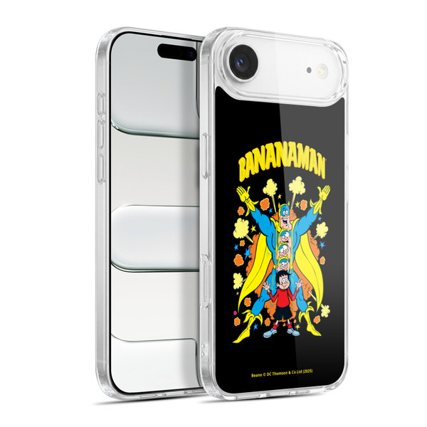 Beano Bananaman Graphics Characters Soft Gel Case for Apple iPhone 17 Air