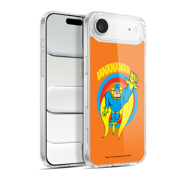 Beano Bananaman Graphics Fly Soft Gel Case for Apple iPhone 17 Air