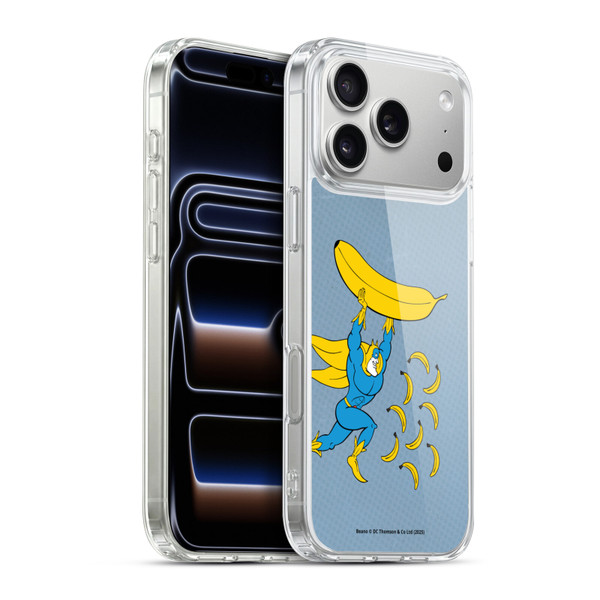 Beano Bananaman Graphics Banana Soft Gel Case for Apple iPhone 17 Pro Max
