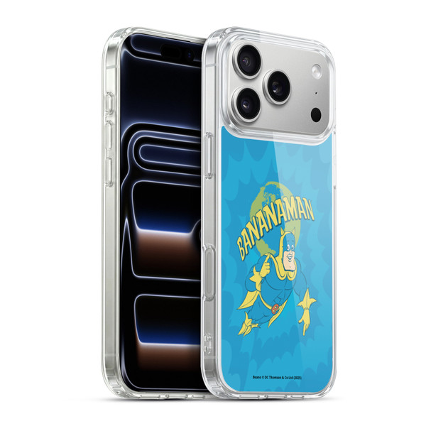 Beano Bananaman Graphics World Soft Gel Case for Apple iPhone 17 Pro Max