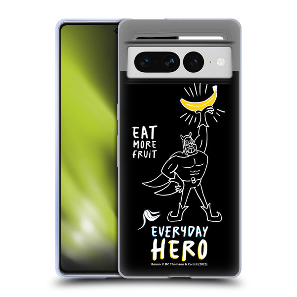 Beano Bananaman Graphics Everyday Hero Soft Gel Case for Google Pixel 7 Pro