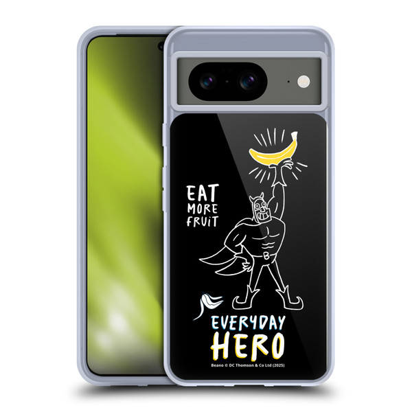 Beano Bananaman Graphics Everyday Hero Soft Gel Case for Google Pixel 8