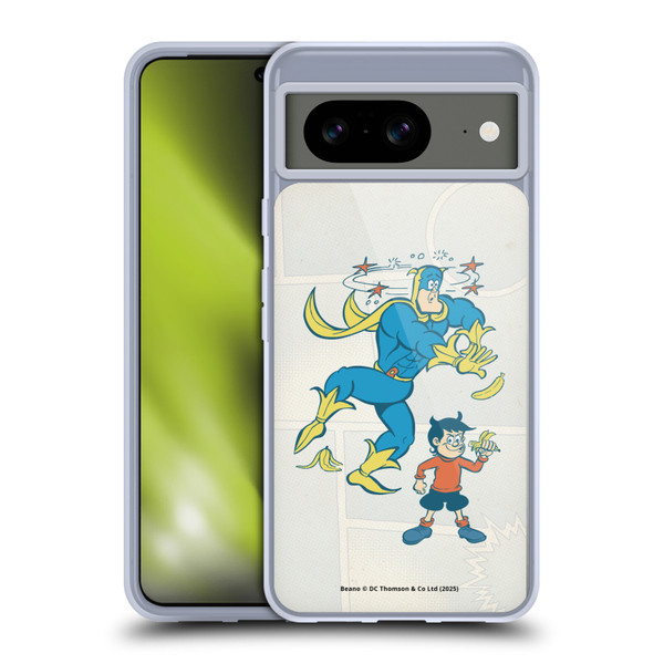 Beano Bananaman Graphics With Dennis Soft Gel Case for Google Pixel 8